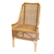 Woven Rattan Octavia Chair Honey Brown