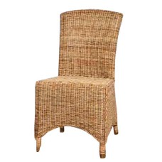 Rustic Rattan Laura Dining Chair