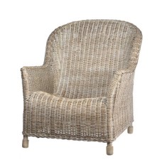 Rustic Rattan Esther Arm Chair