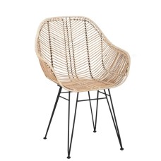 Natural Rattan Berta Dining Chair