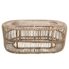 Natural Rattan Maya Oval Table