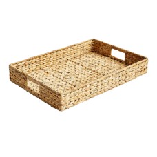 Rectangular Water Hyacinth Serving Tray 50 cm