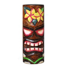 Yellow Flower Hawaiian Tiki Totem Statue 20 cm