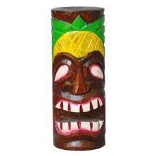 Pineapple Motif Hawaiian Style Tiki Totem 20 cm