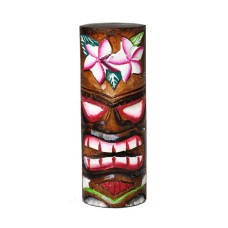 White Flower Hawaiian Tiki Totem Statue 15 cm