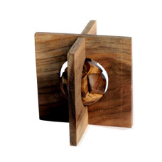 Magic Caged Ball Wooden Puzzle